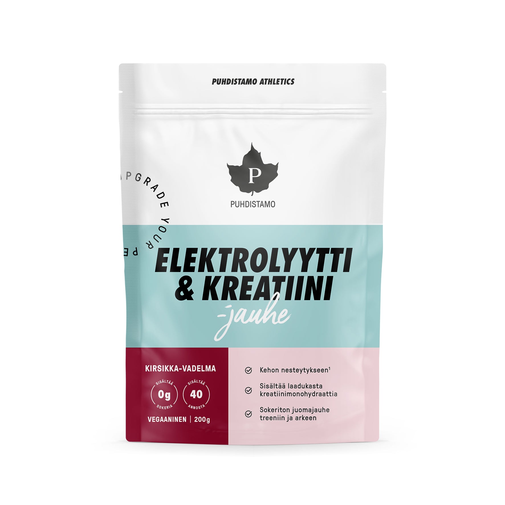 Elektrolyytti & Kreatiini -jauhe Kirsikka-Vadelma 200g