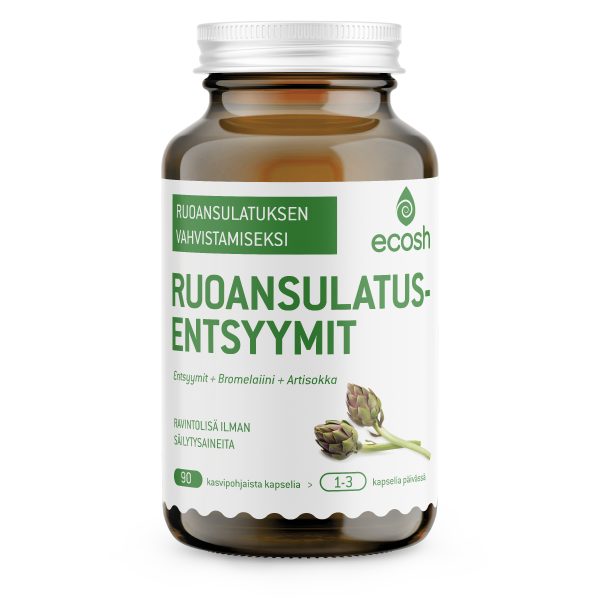 Ruoansulatusentsyymit 90kps.