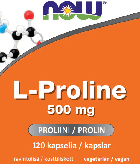 L-Prolin 500 mg 120 kapslar