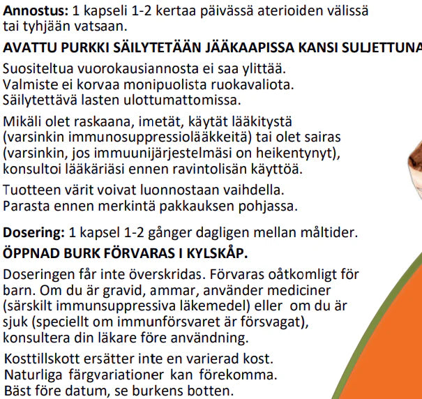 8 Billion Acidophilus & Bifidus 60kps.