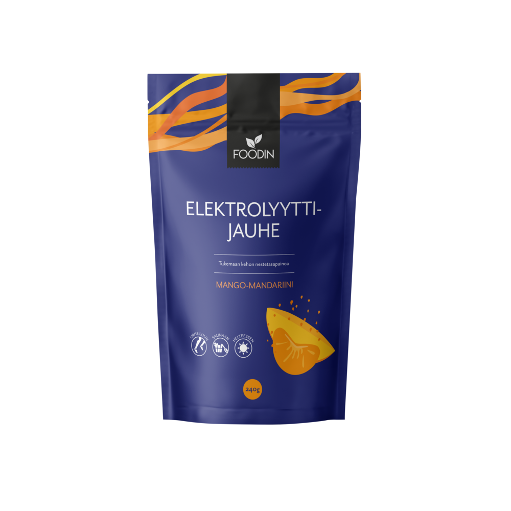 Foodin - Elektrolytpulver Mango 240g