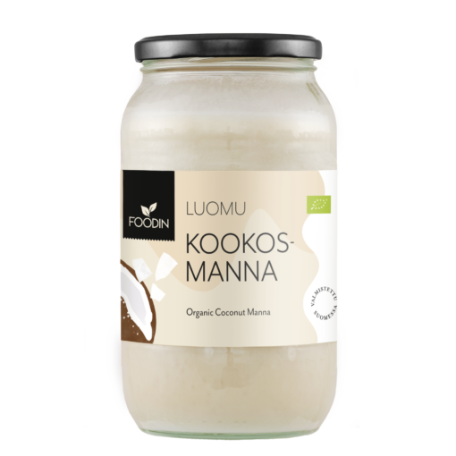 Foodin - Kokosmassa, ekologisk, rå, 1 l
