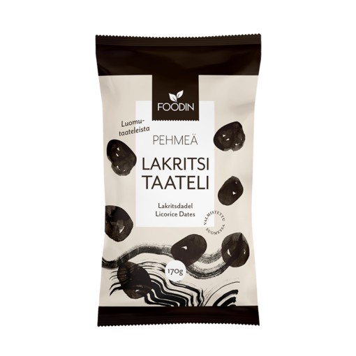 Foodin - Lakritsdadel 170g