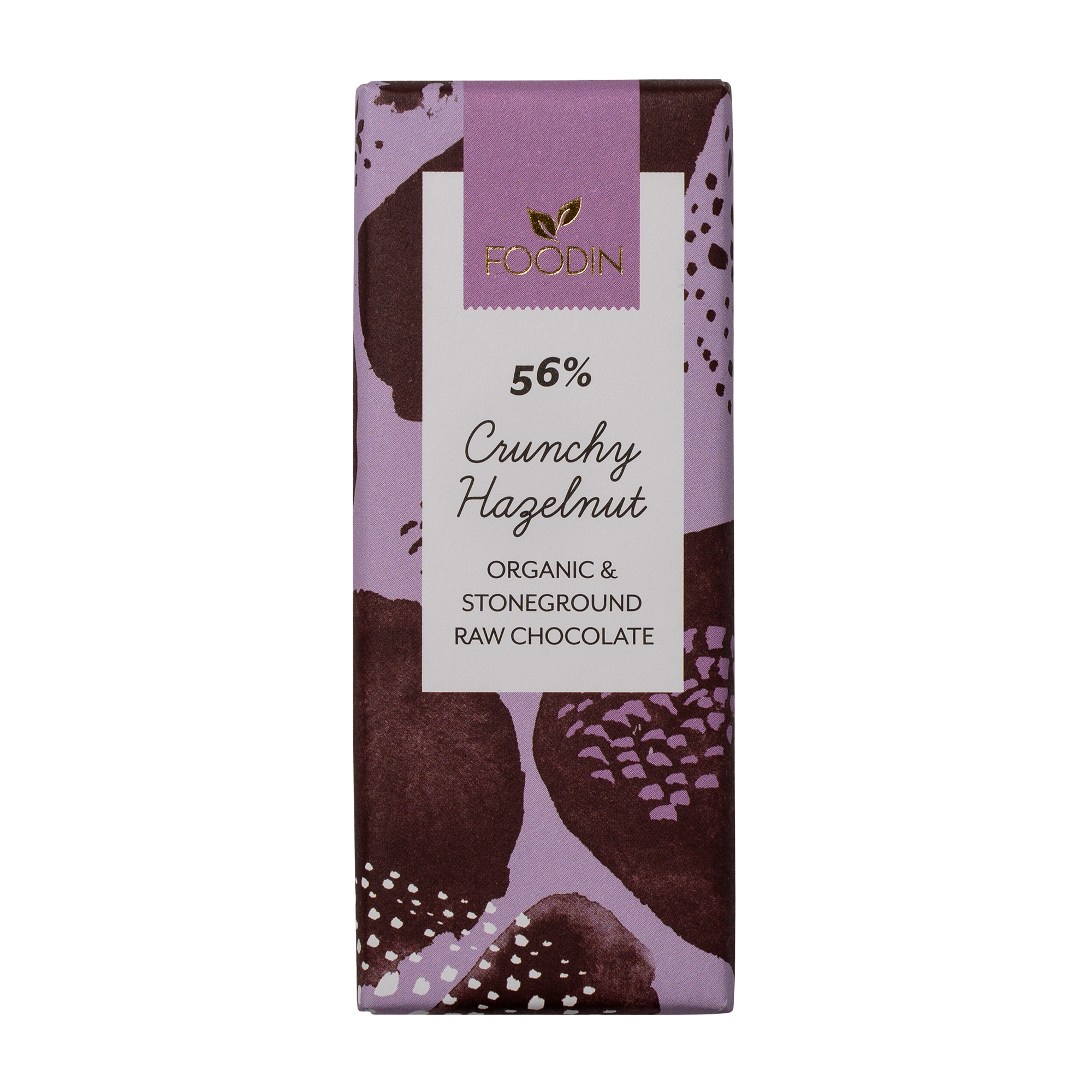 Foodin - Råchoklad (L) 56% Hasselnöt