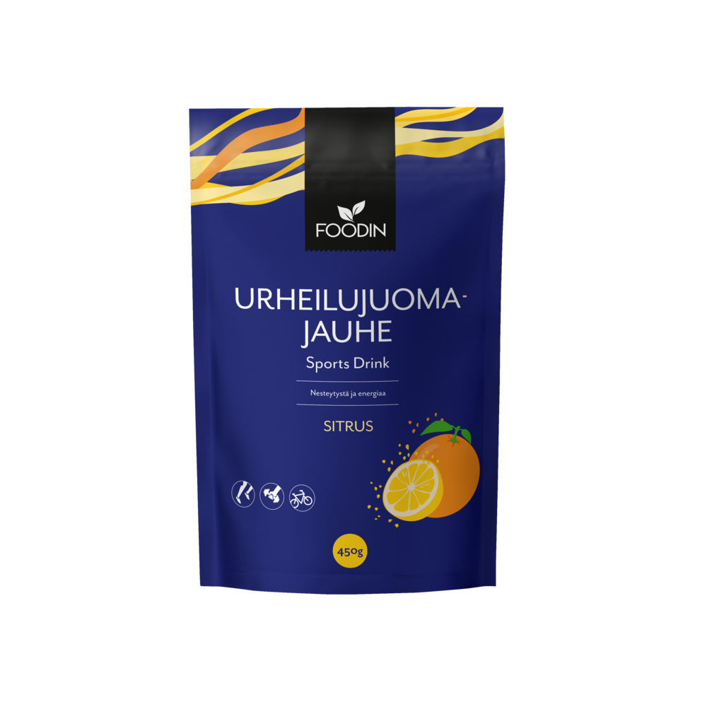 Foodin - Sportdryckspulver Citrus 450g
