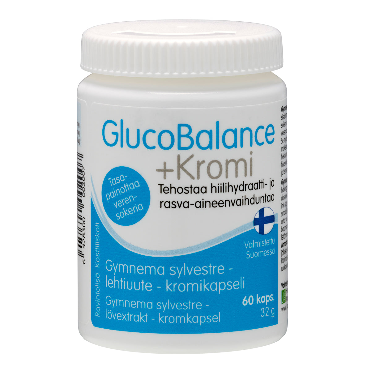 Gluco Balance + Krom 60 kapslar