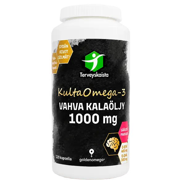 Terveyskaista KultaOmega 100 kapslar