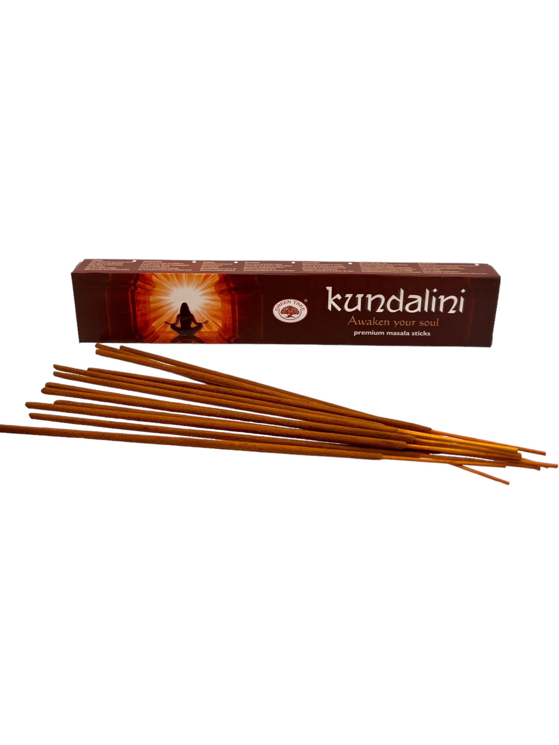 Green Tree Kundalini Rökelse 15g (ca 12 st)