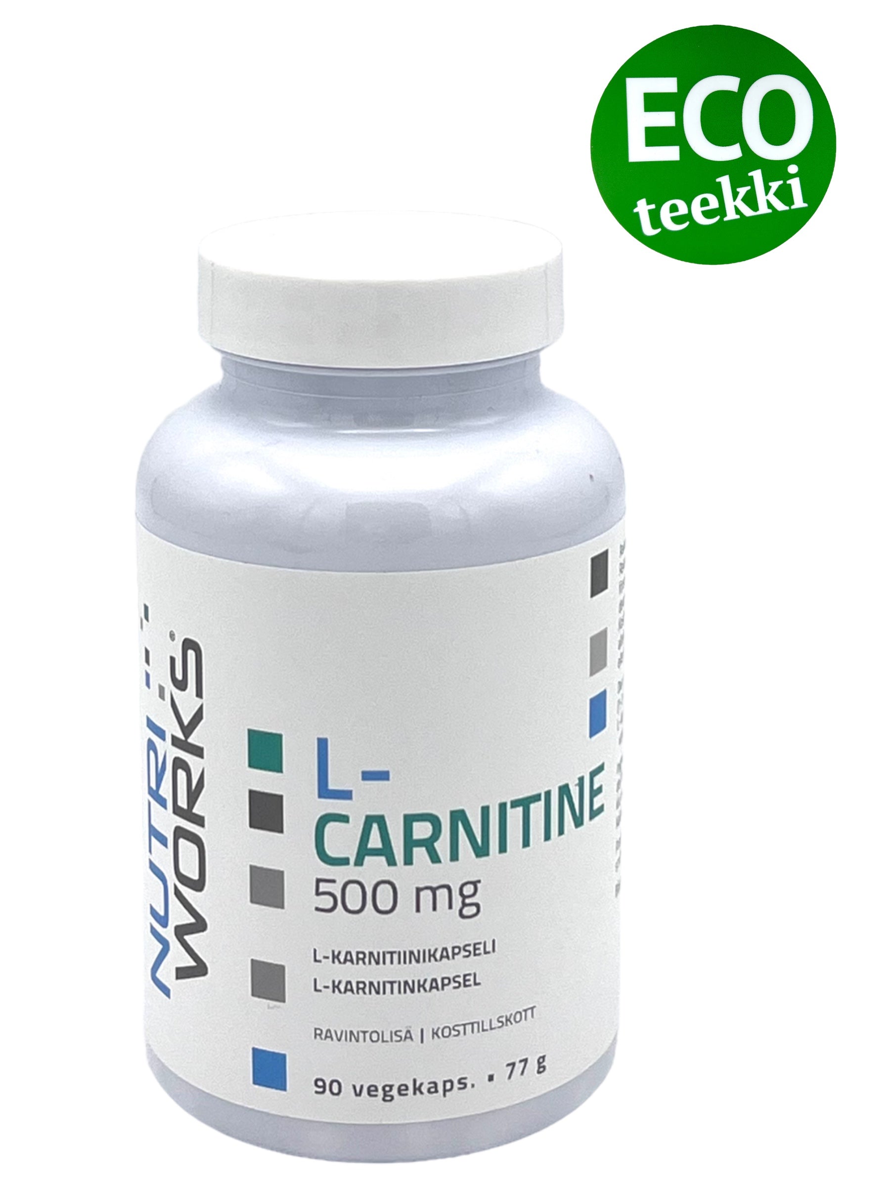 L-Carnitin 500 mg 90 kapslar
