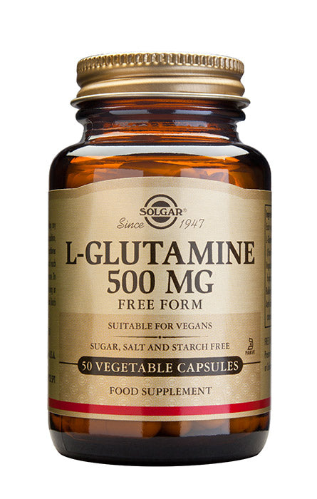 L-Glutamin 500 mg 50 kapslar