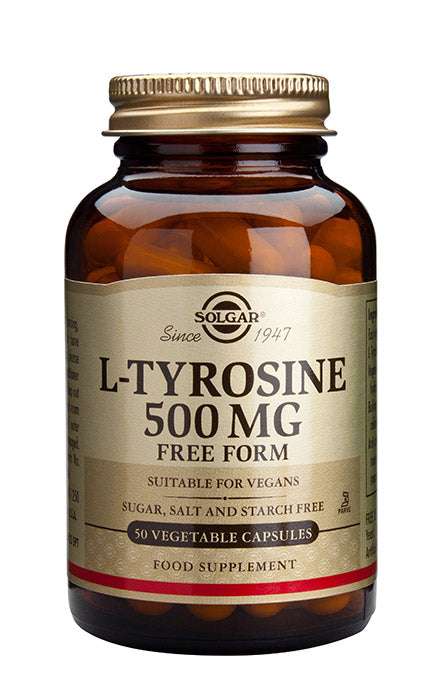 L-Tyrosin 500 mg 50 kapslar