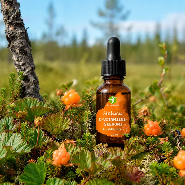 Terveyskaista Hehku C-vitaminserum + hjortronextrakt 30 ml