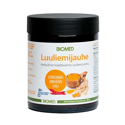 Poron Luuliemijauhe - kurkumiini + inkivääri + chili