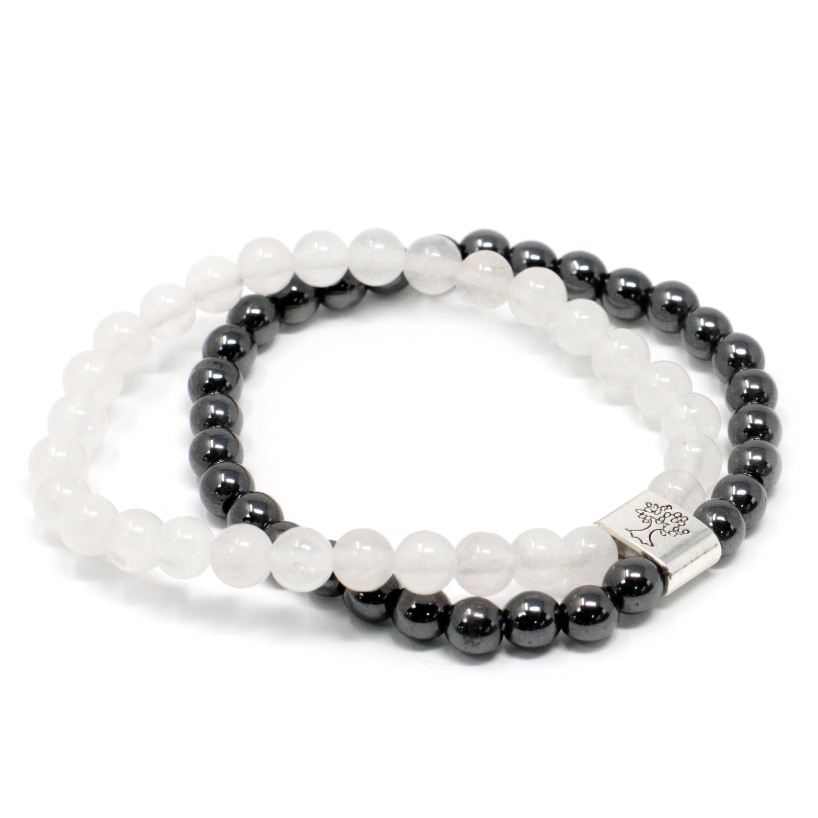 Magnetarmband + klar kvarts