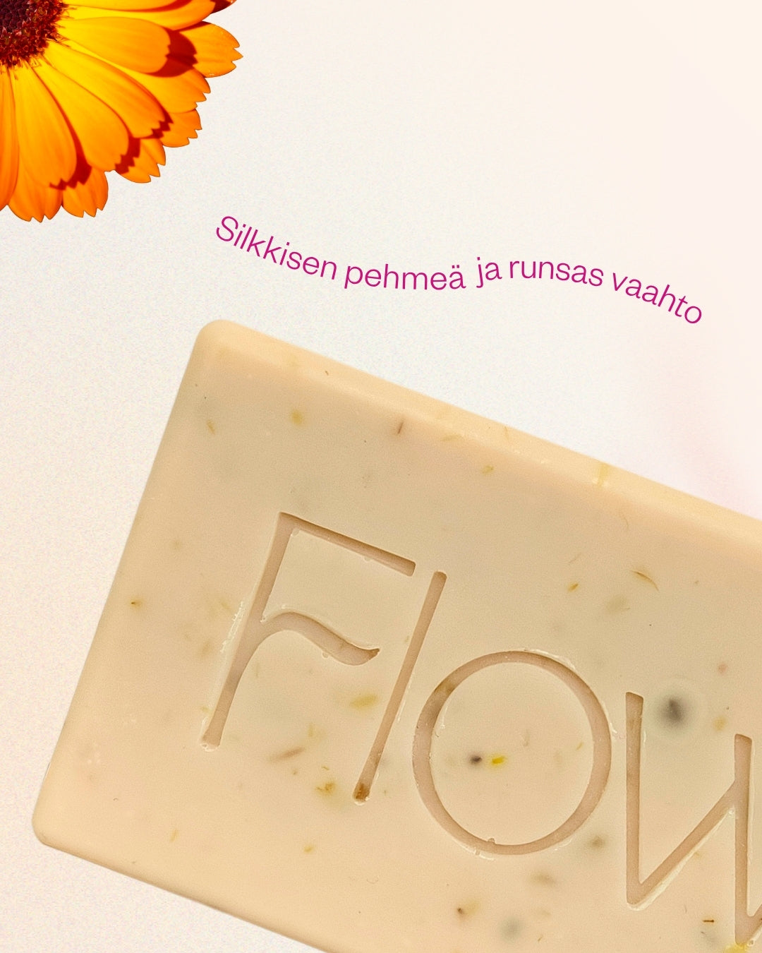 Flow Marigold & Honey Shampoo Soap Bar 120g