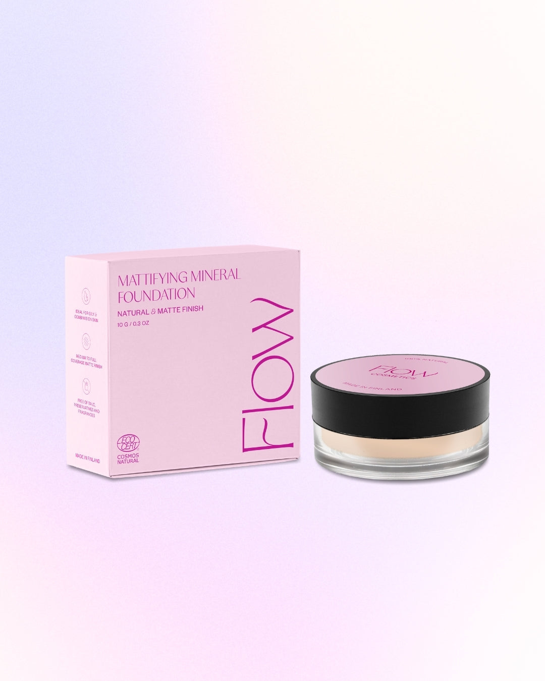 Flow Perfecting Mineral Foundation COOL 02 (Porcelain)