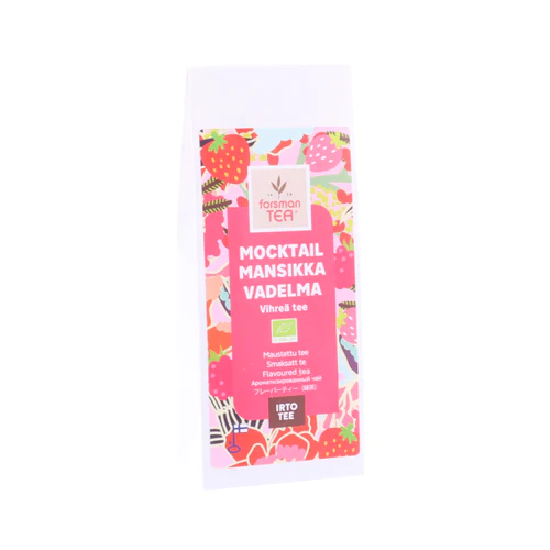 Mocktail Mansikka Vadelma vihreä tee 60g