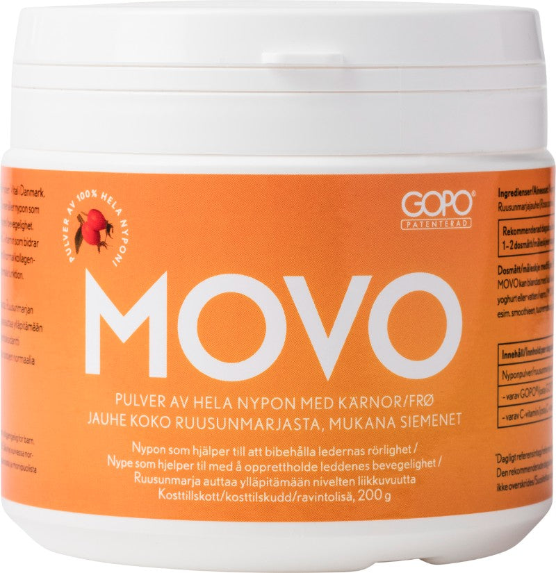 Movo Nyponpulver 200g