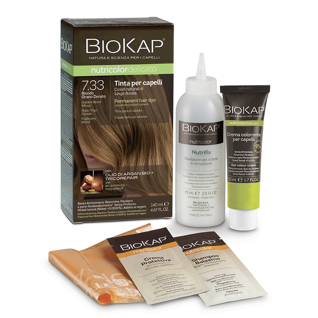 Biokap 7.33 Golden Wheat Blond hiusväri 140ml