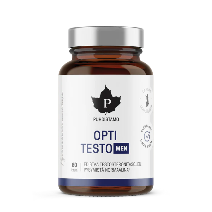 Puhdistamo Opti Testo Men 60kps.