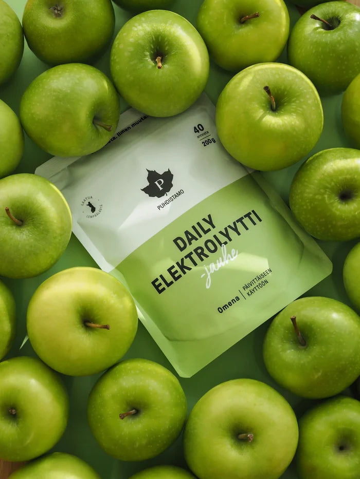 Daily Elektrolyyttijauhe Omena 200g