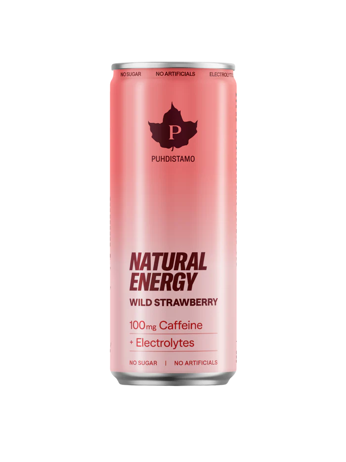 Natural Energy Vild Jordgubbe 330ml