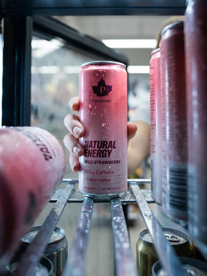 Natural Energy Vild Jordgubbe 330ml