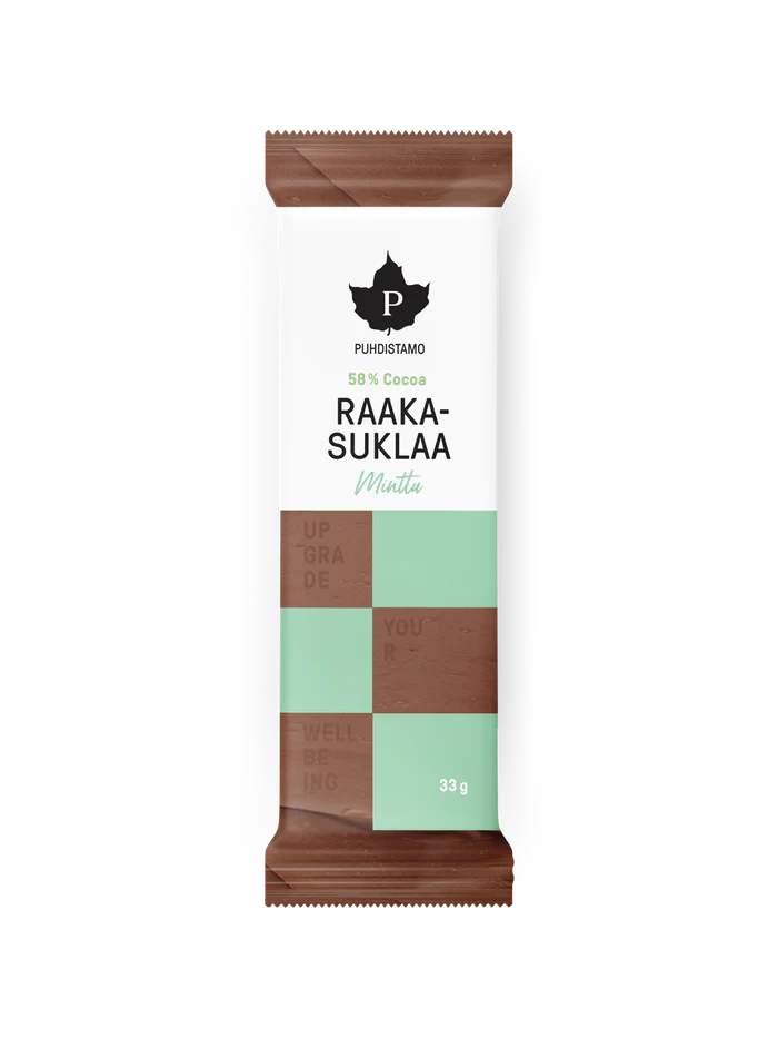 Raakasuklaa - Minttu