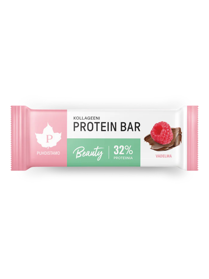 Kollageeni Proteiinipatukka Vadelma 30g