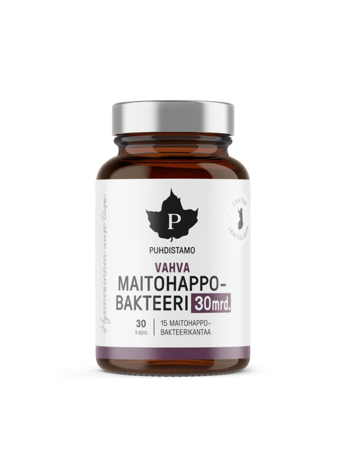 Puhdistamo Vahva Maitohappobakteeri 30mrd. 30kp