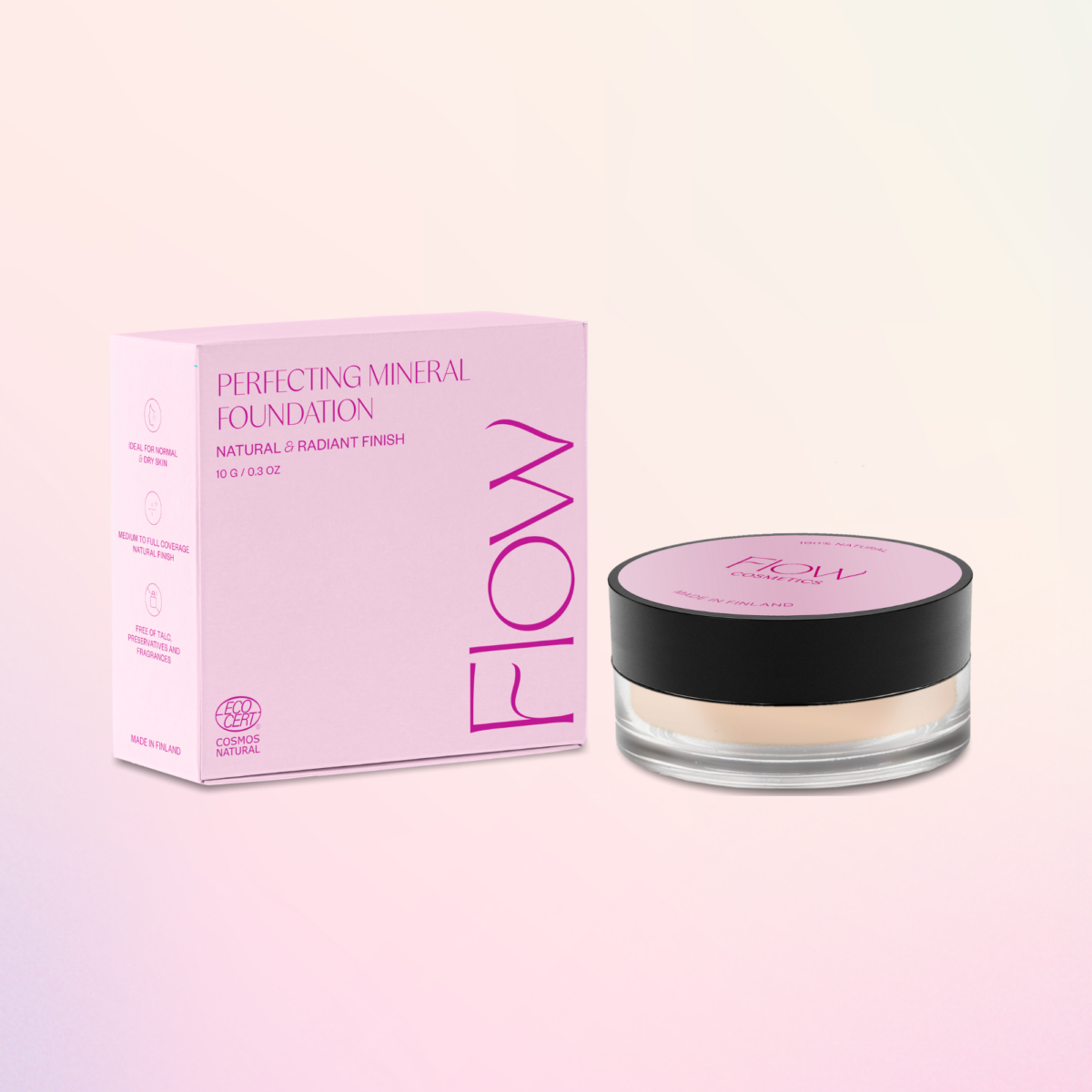 Flow Perfecting Mineral Foundation WARM 04