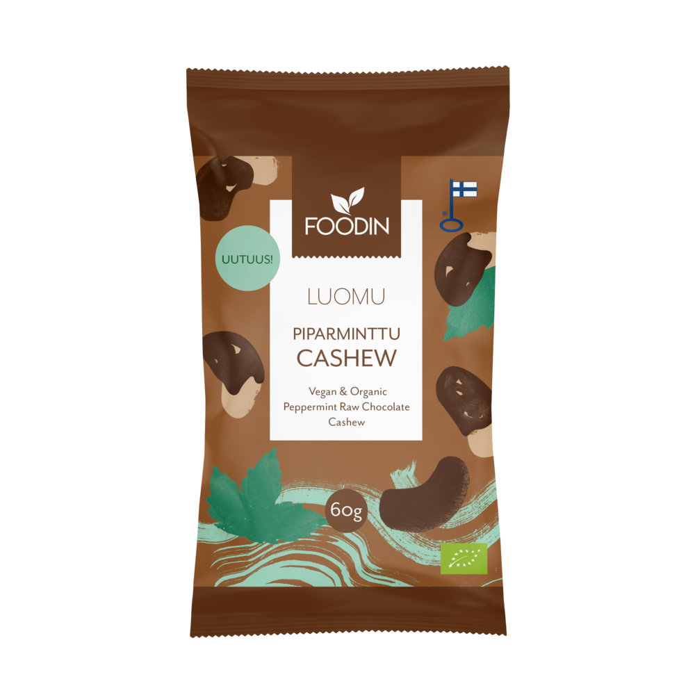 Foodin - Pepparmintschokladcashew (L) 60g