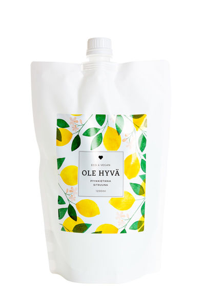 Tvättvinäger Citron PÅFYLLNING 1200ml