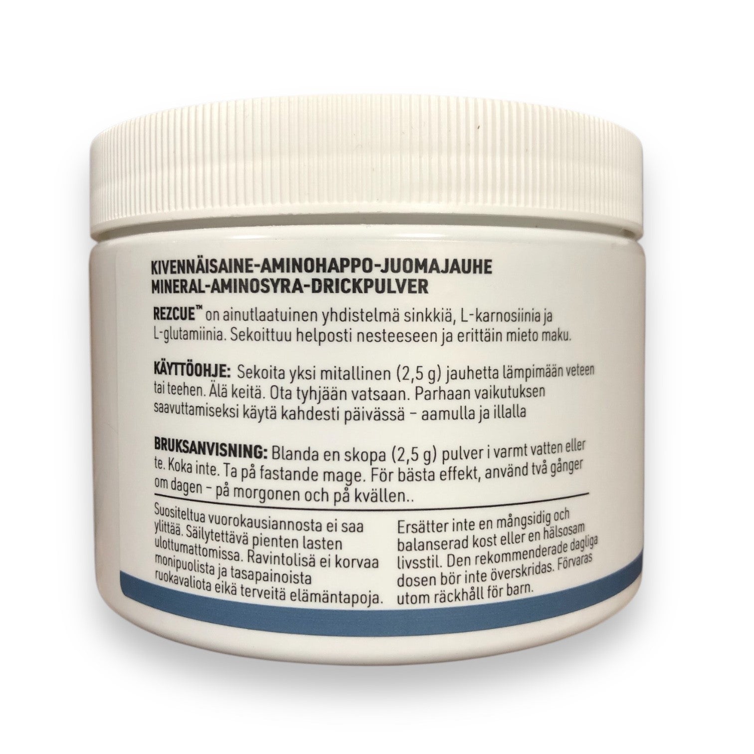 REZCUE Zink, karnosin och glutamin 240g