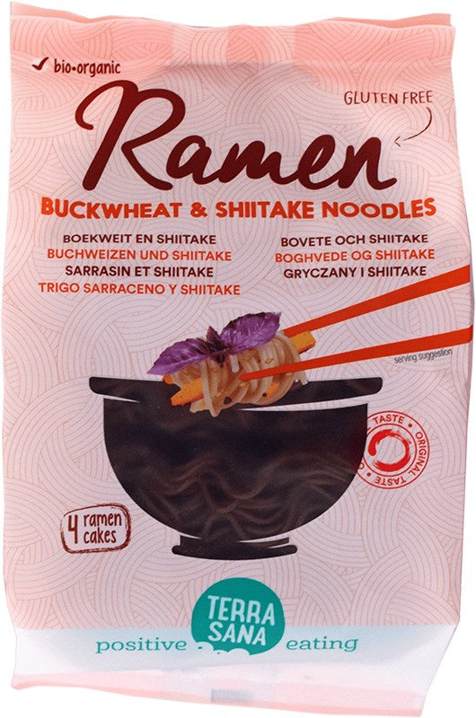 Ramennuudeli, tattari & siitake 280g
