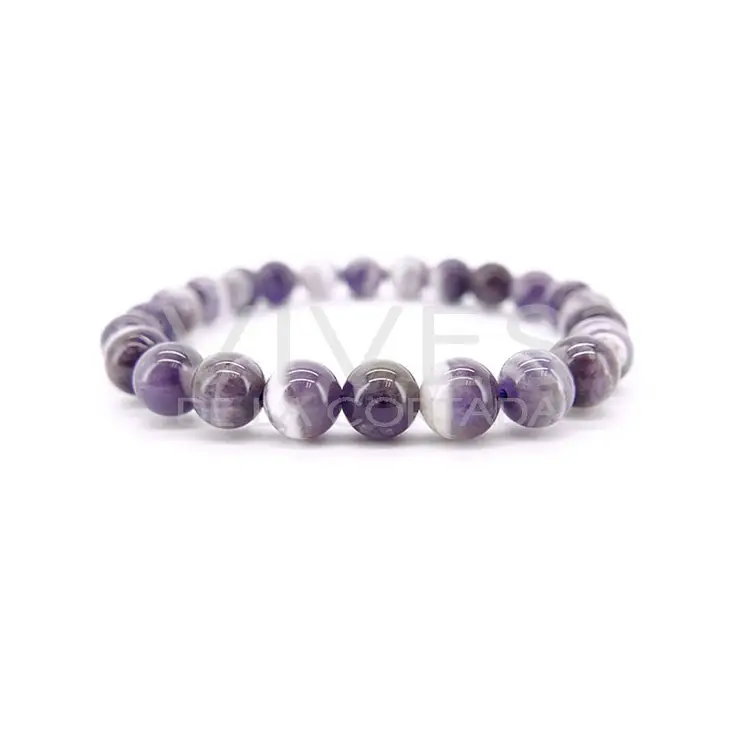 Armband 10mm Ametist
