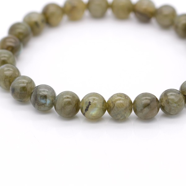 Labradoritarmband 8 mm | Madagaskar