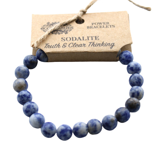 Armband 8mm Sodalit