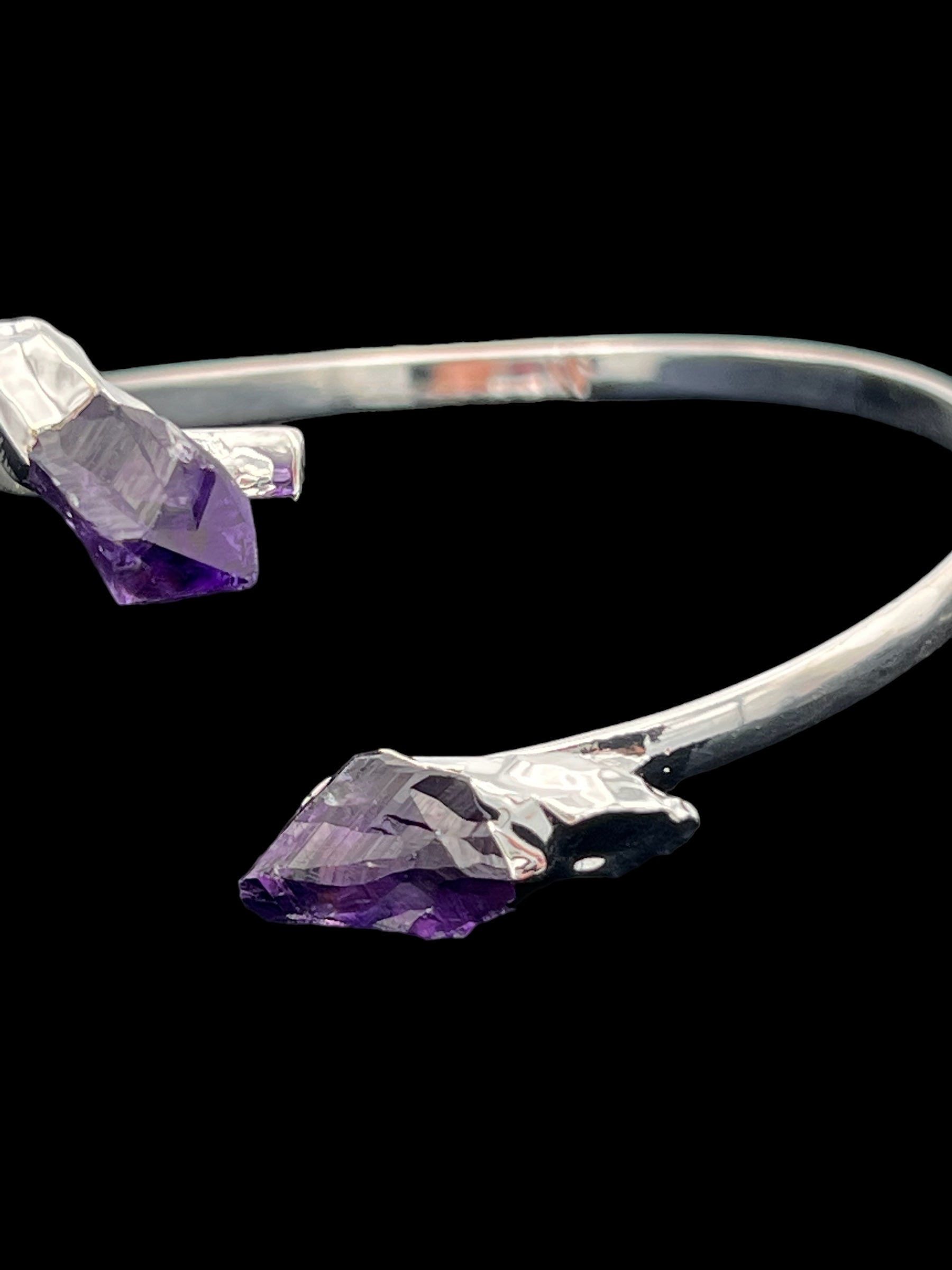 Armband Ametist, råsten