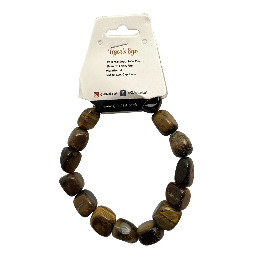 Armband Trumslipad Tigeröga
