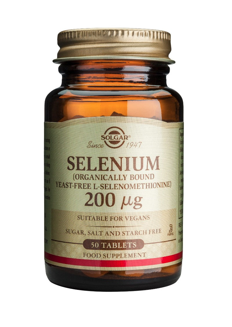 Selen 200 µg (Jästfri) 50 tabletter