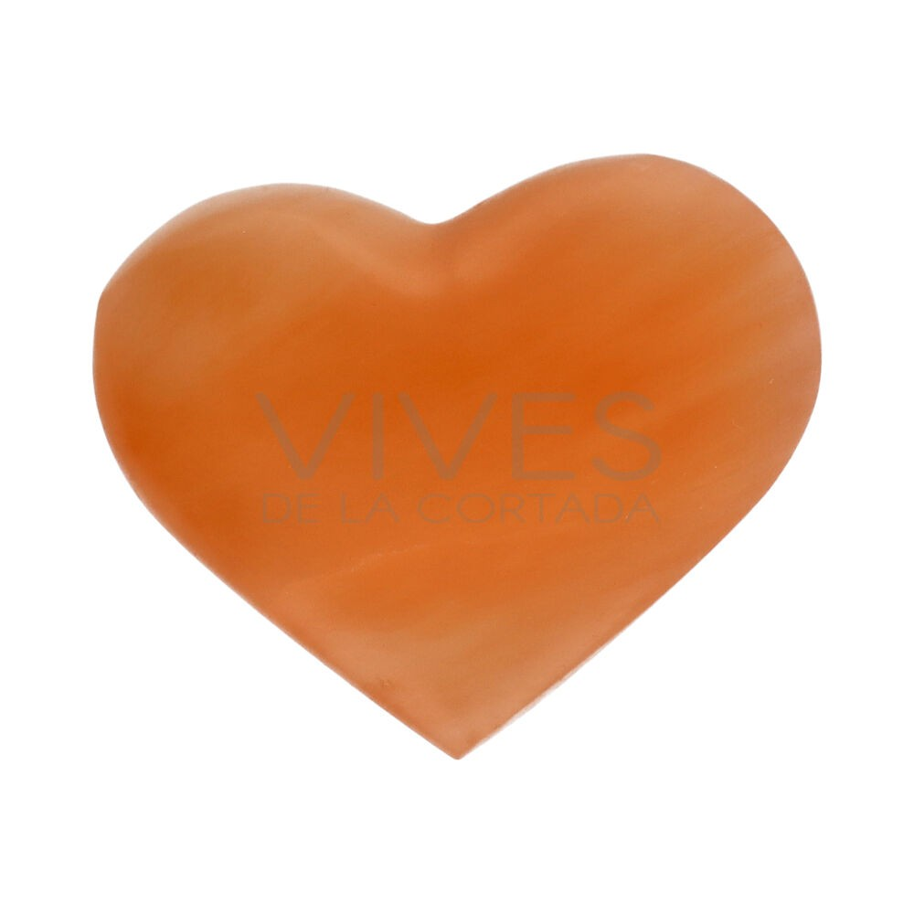Selenithjärta Orange