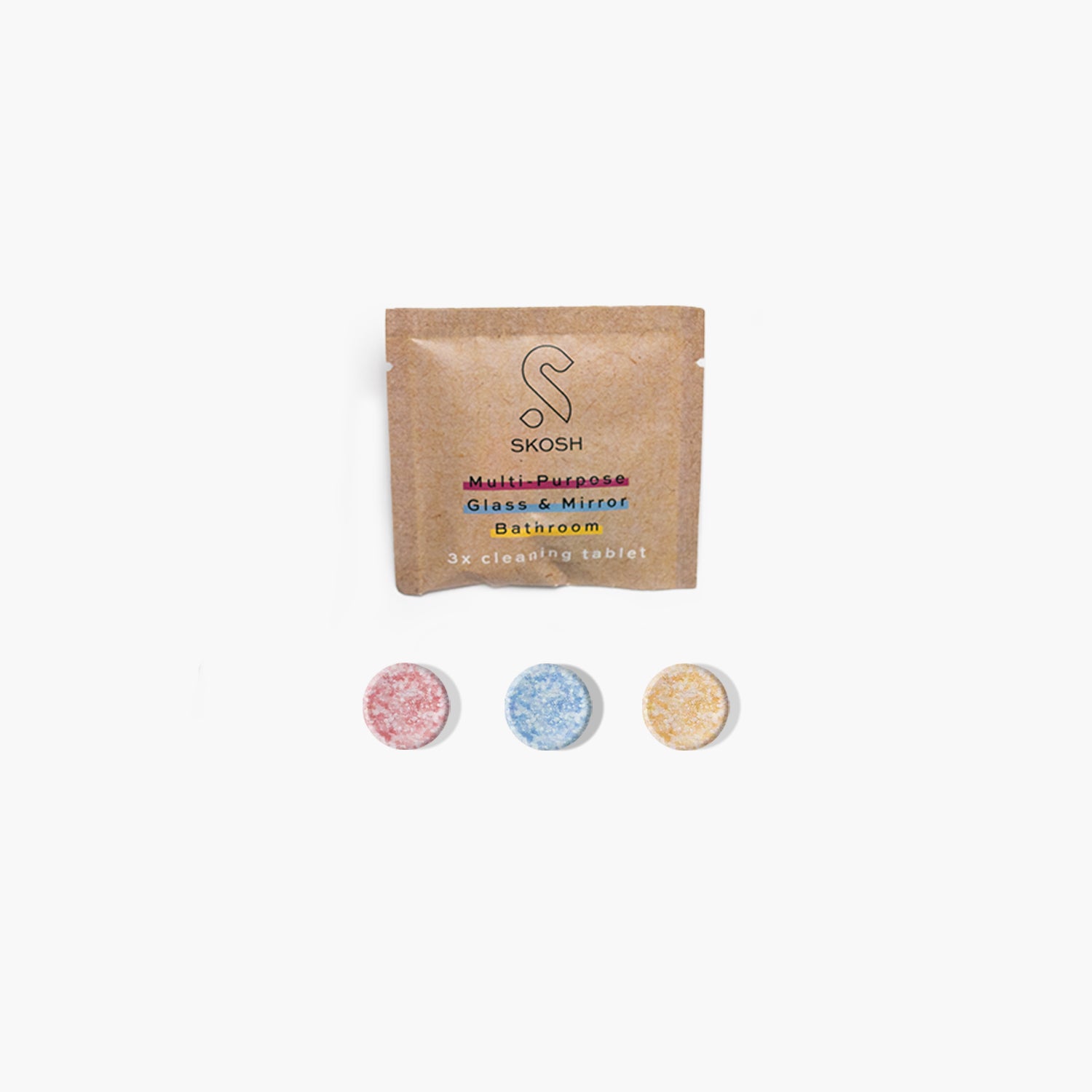 Skosh Puhdistusainetabletit 3-pack MIX