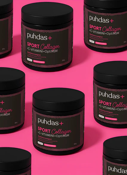 puhdas+ sport Kollagen + C-vitamin + OptiMSM 260g