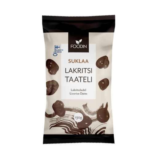 Foodin - Suklaalakritsitaateli luomu 130g