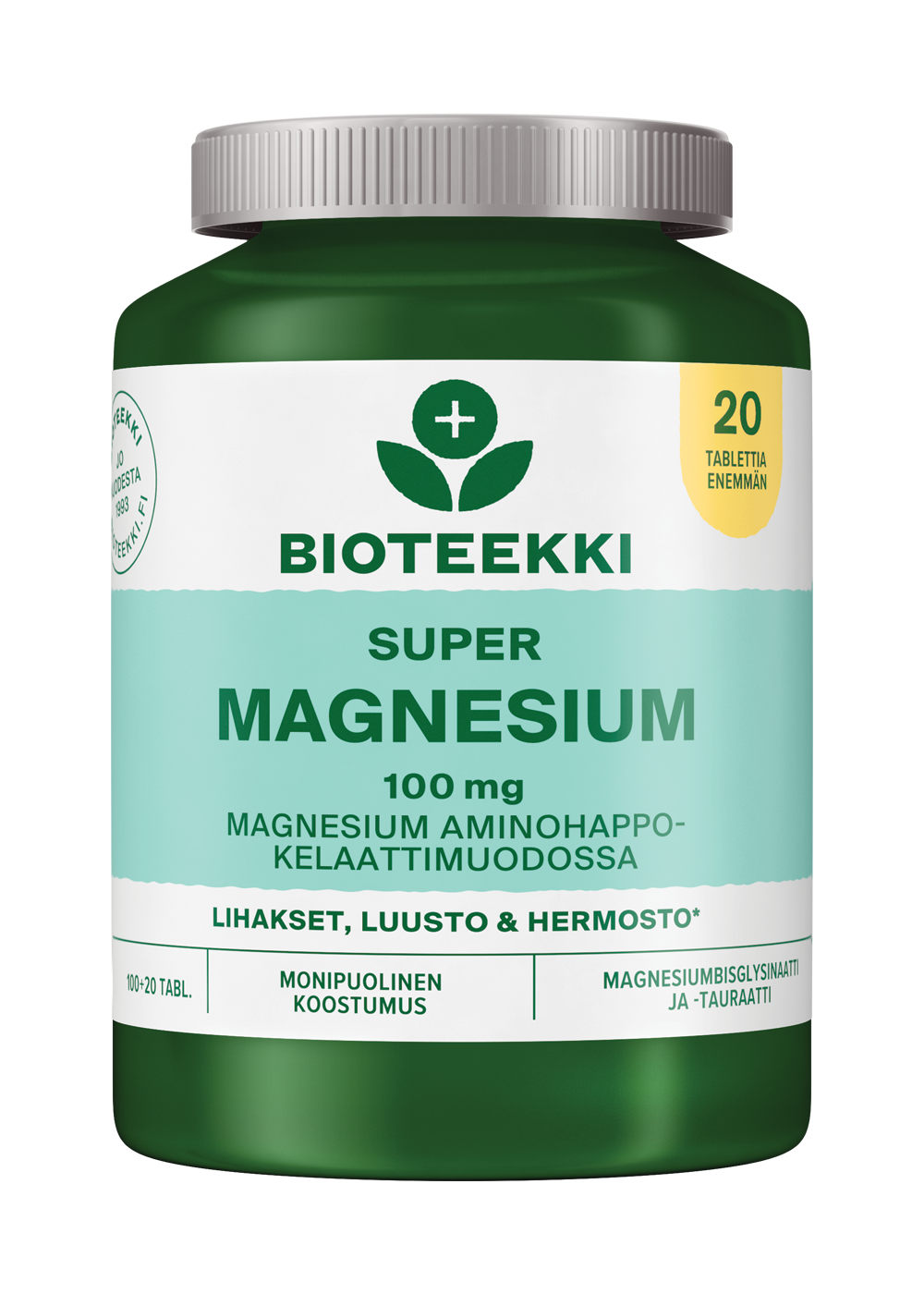 SUPER Magnesium 100+ 20 tabl.