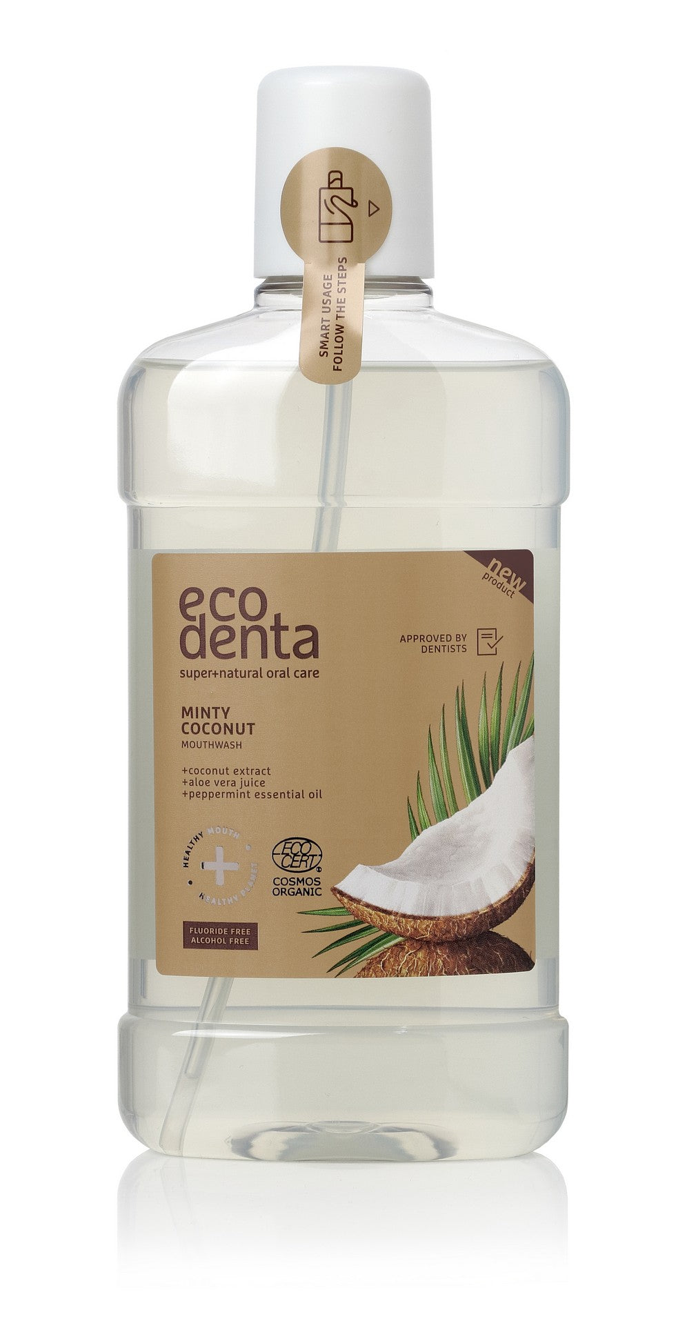 Ecodenta Munvatten Mintkokos 500 ml