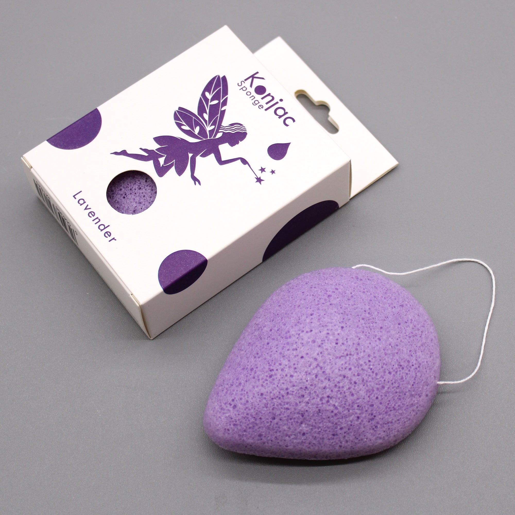 Tårdrop Konjac-svamp Lavendel