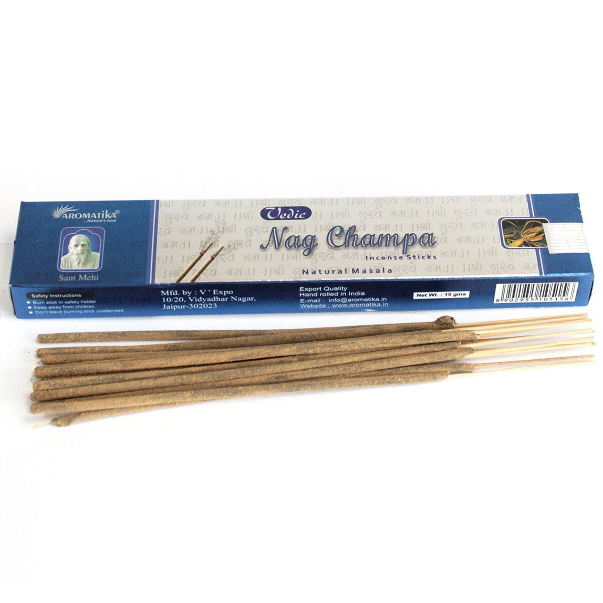 Vedic Suitsuke Nag Champa 15g