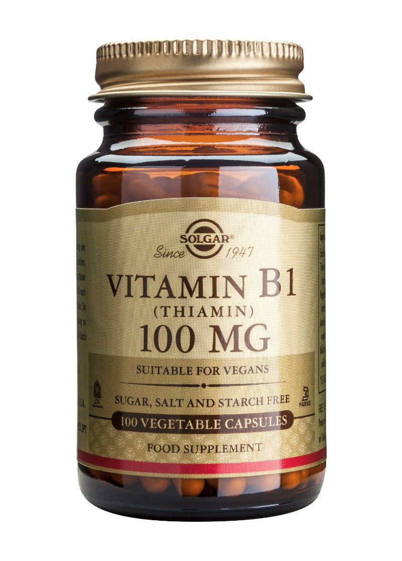 Vitamin B1 (Tiamin) 100 mg 100 kapslar